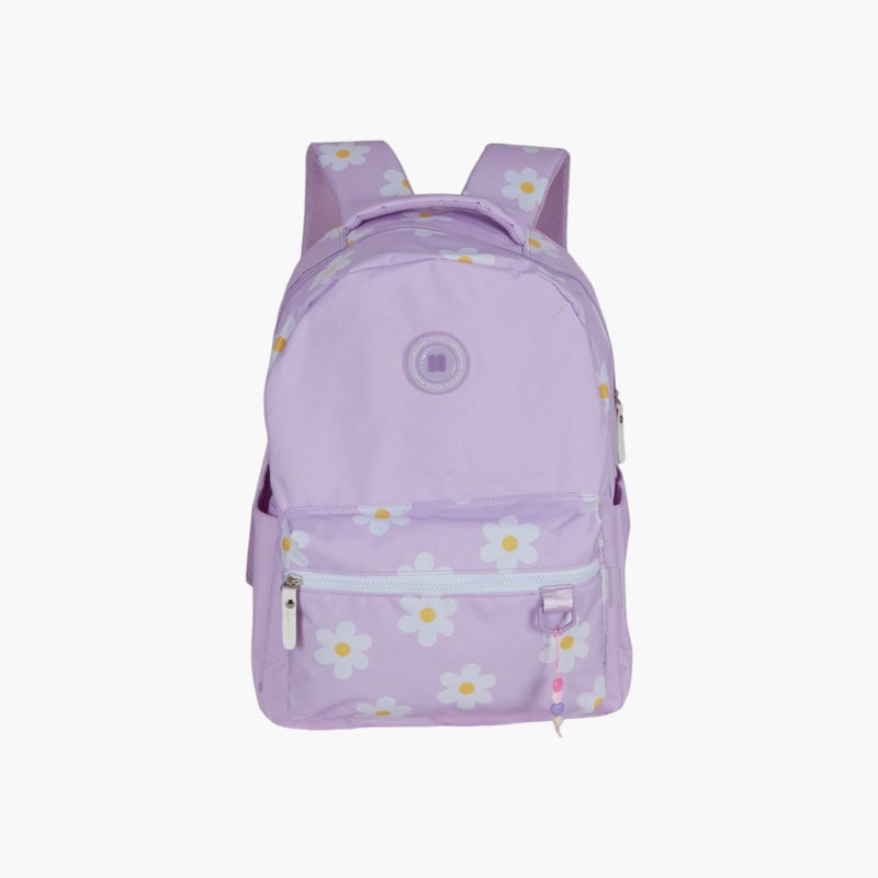 PAUSE Printed Purple Backpack for Kids - Image 1